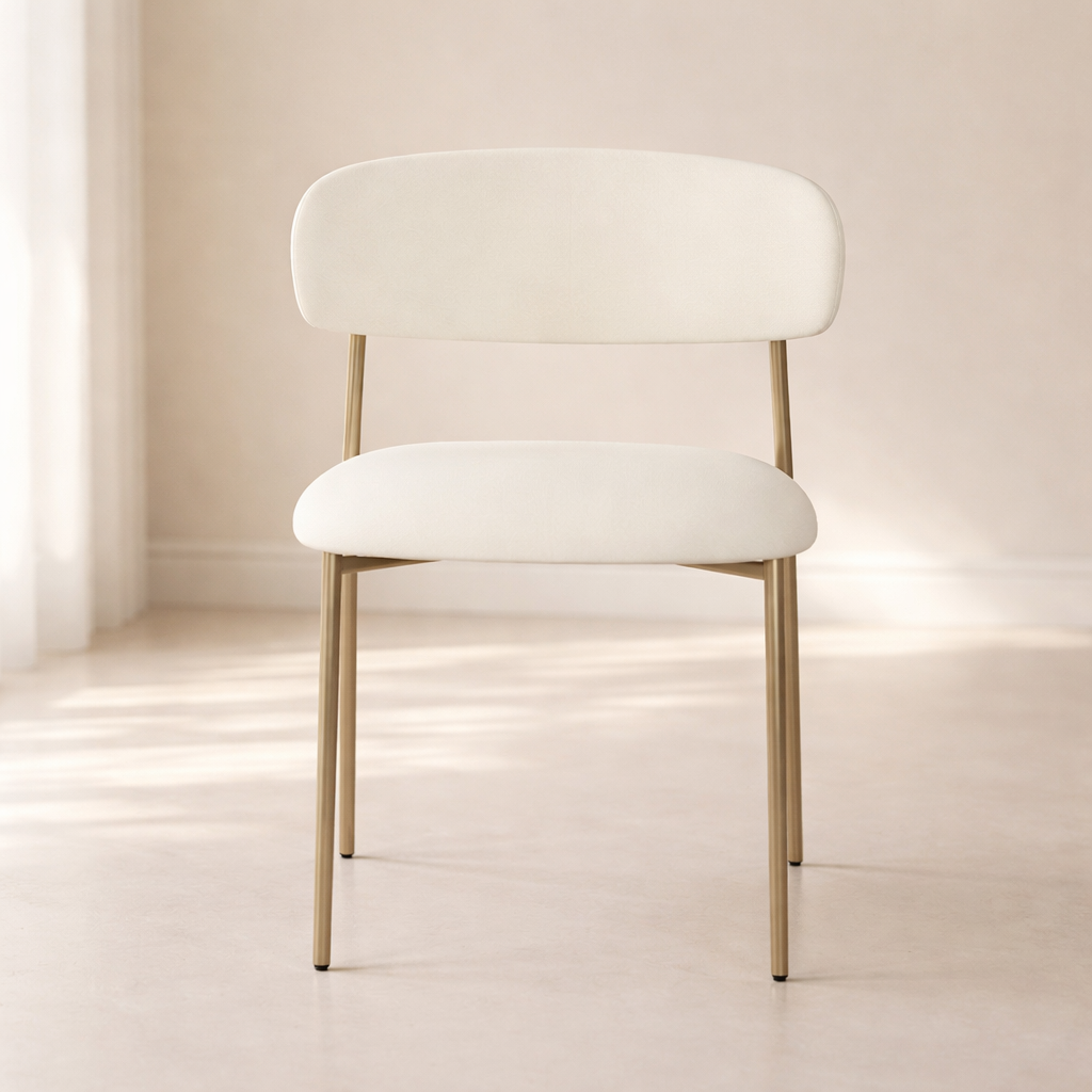 Lupita Vegan Leather Upholstered Dining Chair (set of 2)