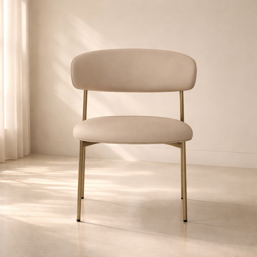 Lupita Vegan Leather Upholstered Dining Chair (set of 2)