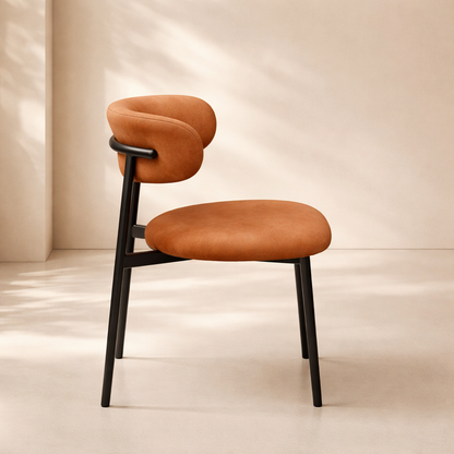 Lupita Vegan Leather Upholstered Dining Chair (set of 2)