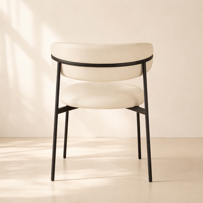 Lupita Vegan Leather Upholstered Dining Chair (set of 2)