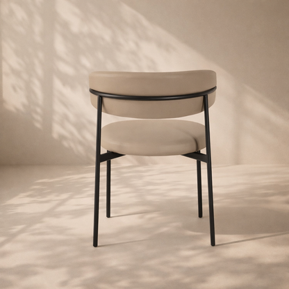 Lupita Vegan Leather Upholstered Dining Chair (set of 2)