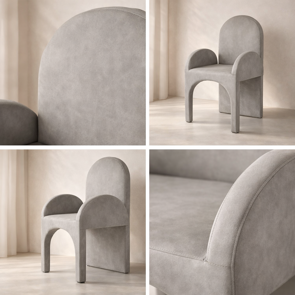 Summer Velvet Dining Arm Chair (set of 2)