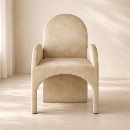 Summer Velvet Dining Arm Chair (set of 2)