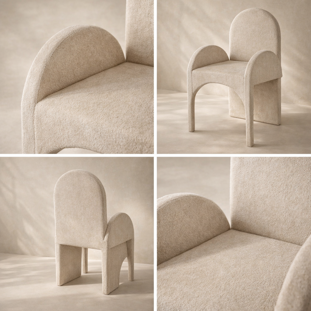 Summer Velvet Dining Arm Chair (set of 2)