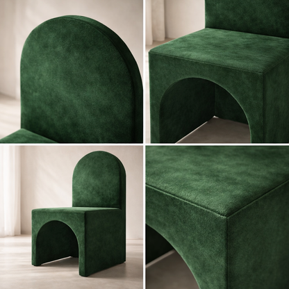 Summer Velvet Dining Side Chair (set of 2)