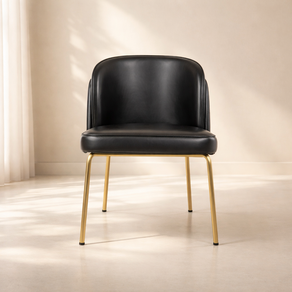 Jagger Vegan Leather Upholstered Dining Chair (set of 2)