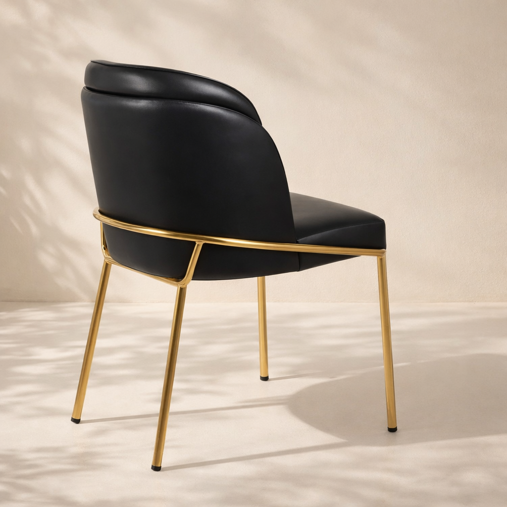 Jagger Vegan Leather Upholstered Dining Chair (set of 2)