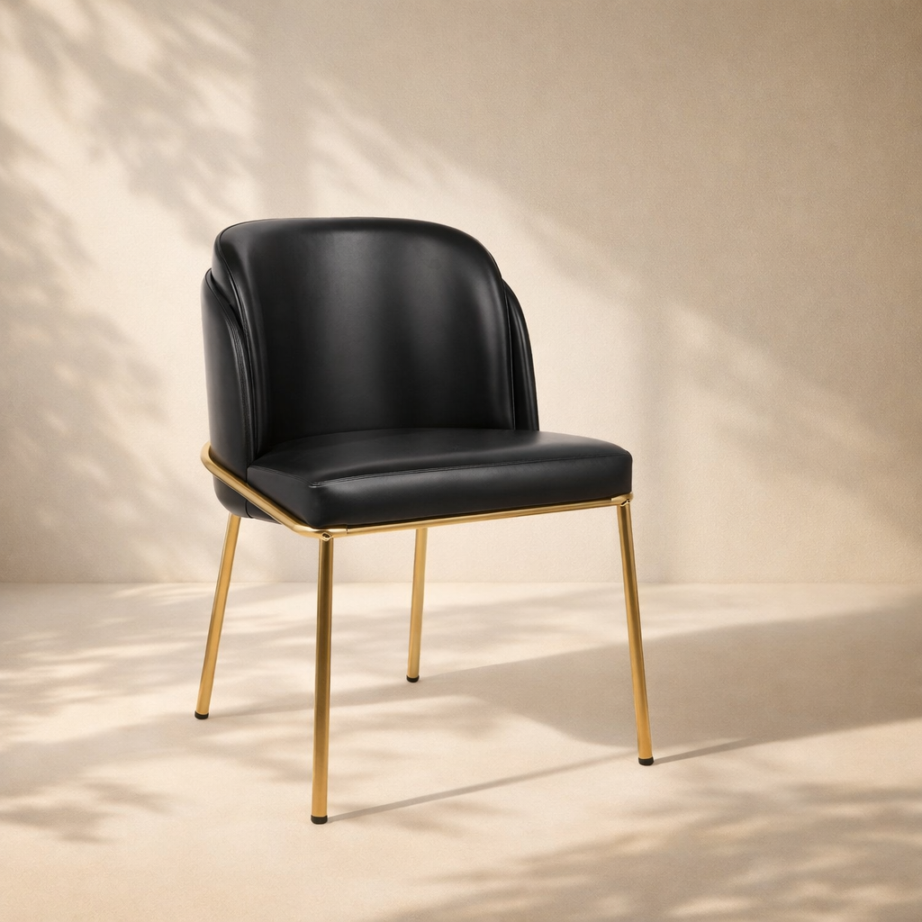 Jagger Vegan Leather Upholstered Dining Chair (set of 2)