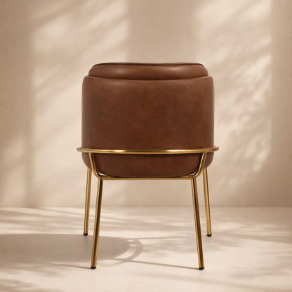 Jagger Vegan Leather Upholstered Dining Chair (set of 2)