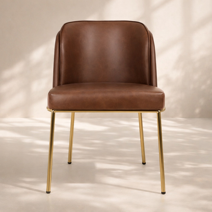 Jagger Vegan Leather Upholstered Dining Chair (set of 2)