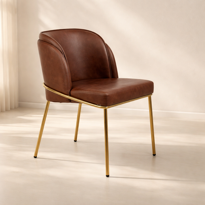 Jagger Vegan Leather Upholstered Dining Chair (set of 2)