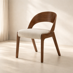 Woodson Linen Fabric Dining Chair (set of 2) 