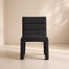 Kai Boucle Fabric Dining Chair (set of 2) 