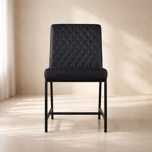 Bryce Vegan Leather Upholstered Dining Chair (set of 2)