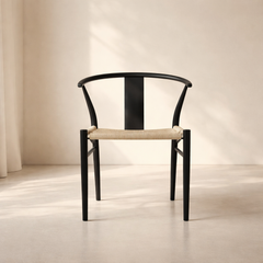 Beck Hand Woven Rope Dining Chair (set of 2) 