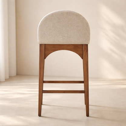 Waldorf 18" Chenille Fabric Counter Chair