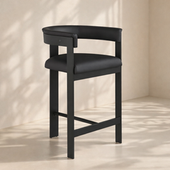 Romeo Vegan Leather Counter Stool (set of 2) 