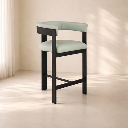 Romeo Vegan Leather Counter Stool (set of 2)