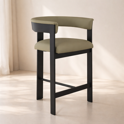 Romeo Vegan Leather Counter Stool (set of 2)