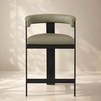 Romeo Vegan Leather Counter Stool (set of 2)