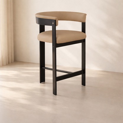 Romeo Vegan Leather Counter Stool (set of 2)