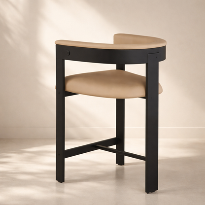 Romeo Vegan Leather Counter Stool (set of 2)