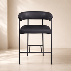 Malin Vegan Leather Counter Stool (set of 2) 