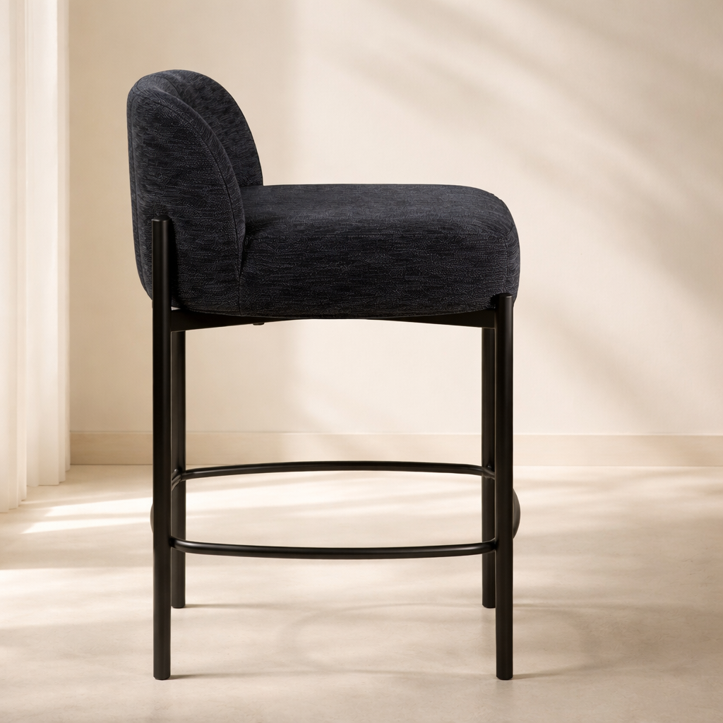Burton Chenille Counter Stool (set of 2)