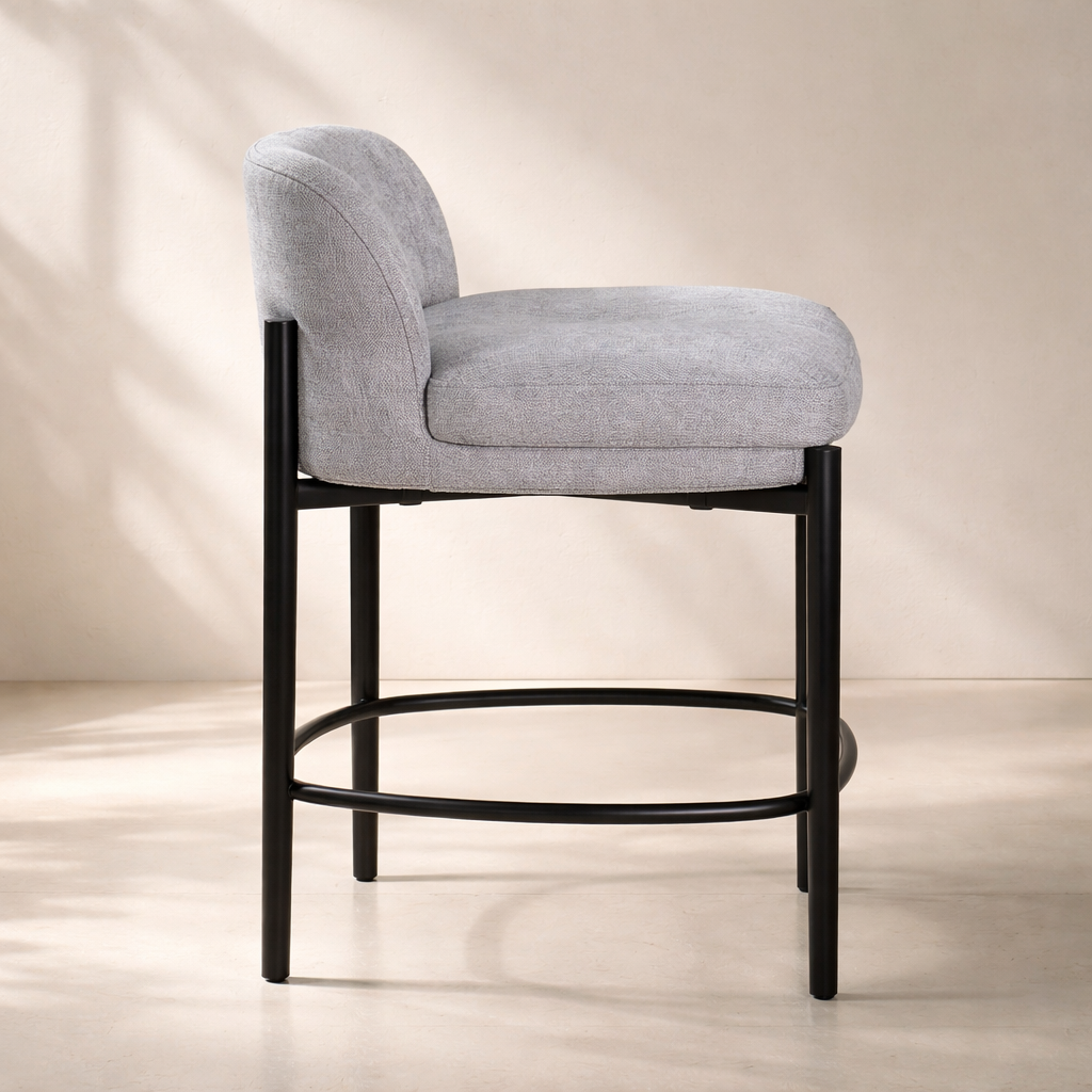 Burton Chenille Counter Stool (set of 2)