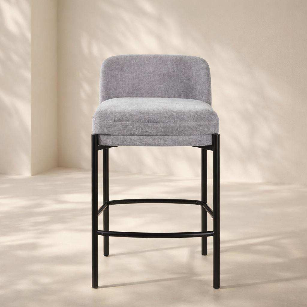 Burton Chenille Counter Stool (set of 2)