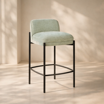 Burton Chenille Counter Stool (set of 2)