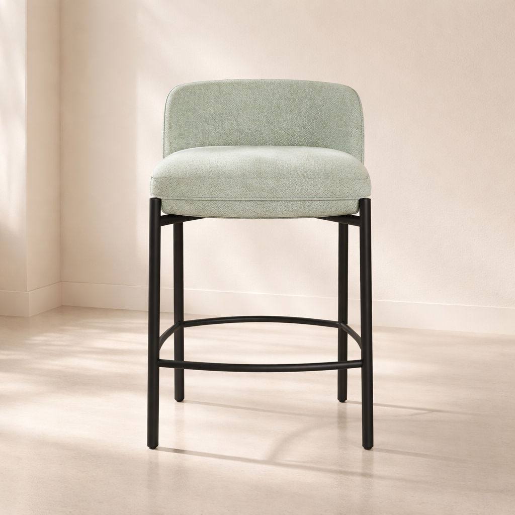 Burton Chenille Counter Stool (set of 2)