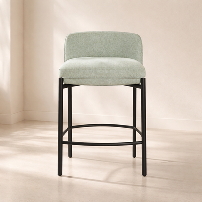 Burton Chenille Counter Stool (set of 2)