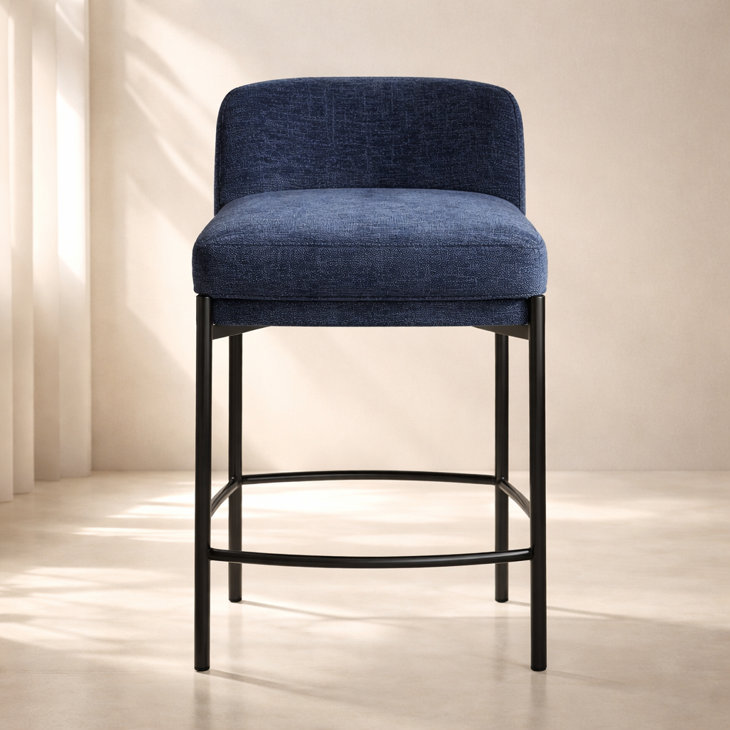 Burton Chenille Counter Stool (set of 2)