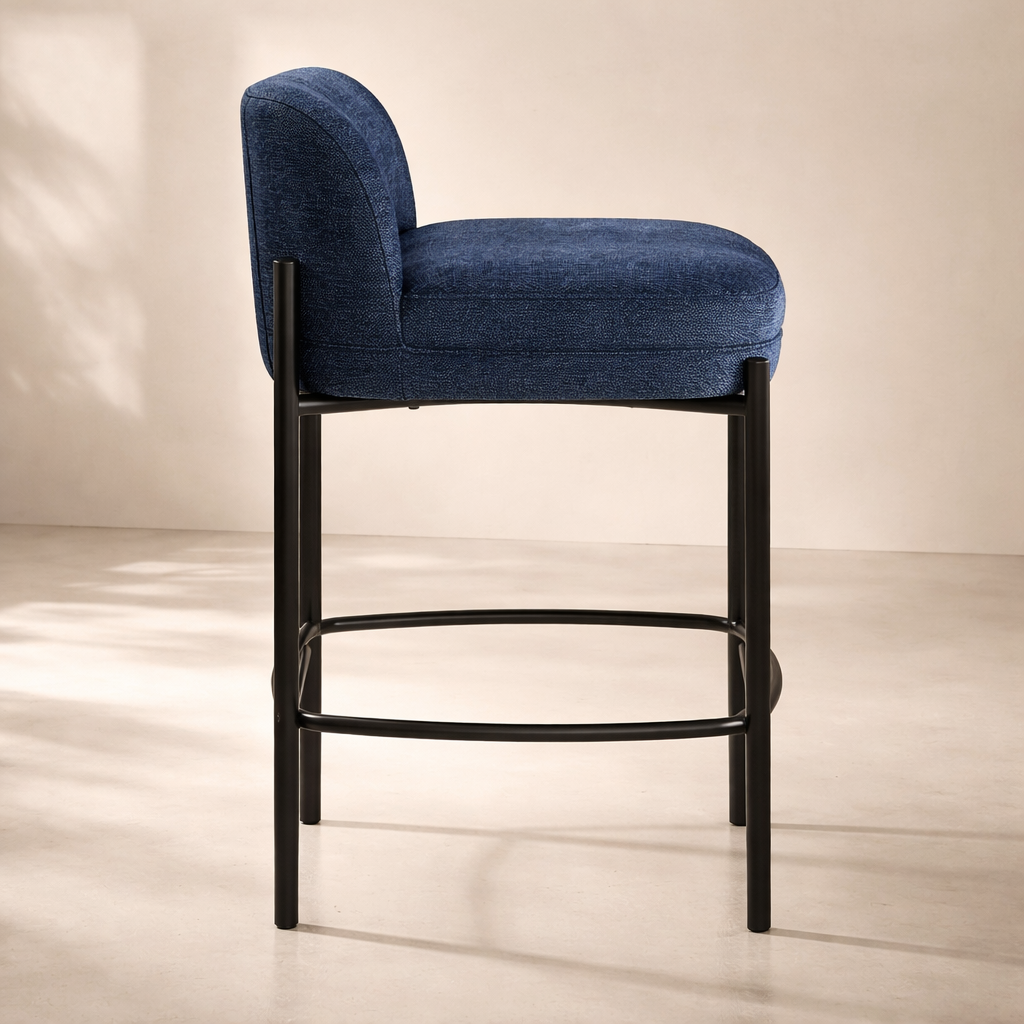 Burton Chenille Counter Stool (set of 2)