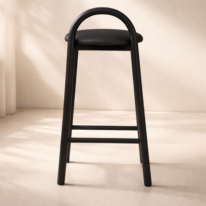 Calvin Vegan Leather Upholstered Counter Stool