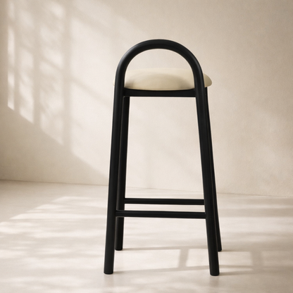 Calvin Vegan Leather Upholstered Counter Stool