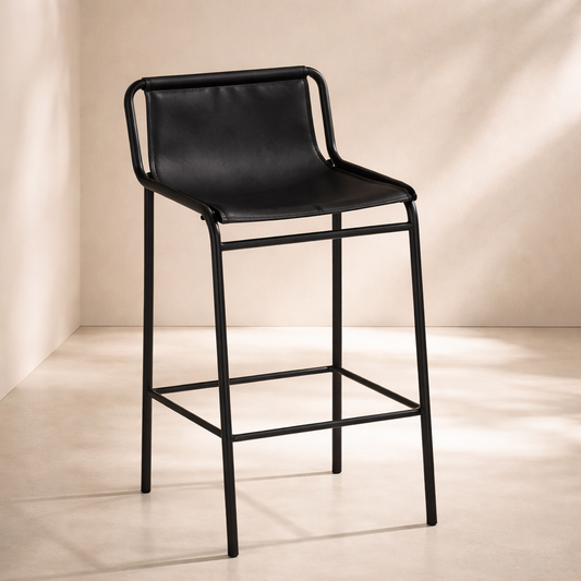 Dax Vegan Leather Upholstered Counter Stool