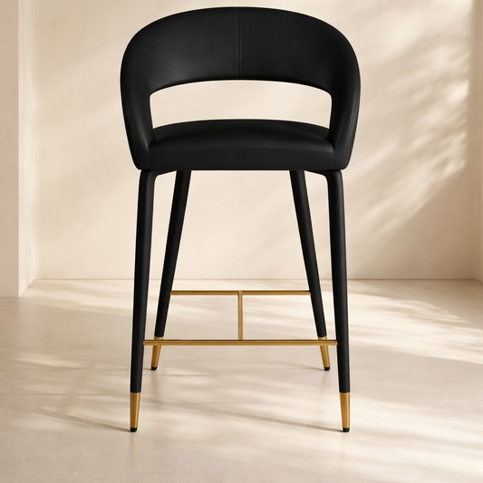 Destiny Velvet Upholstered Stool