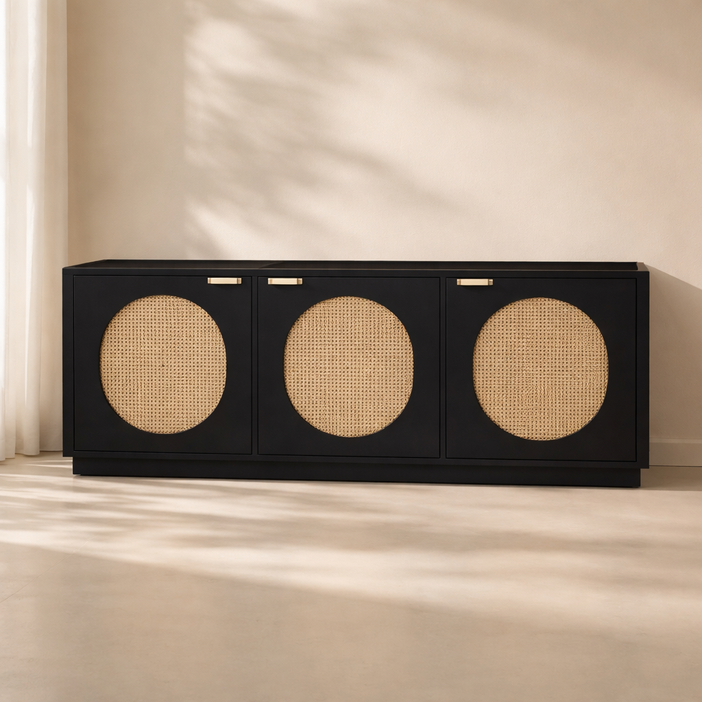 Cane Sideboard Buffet