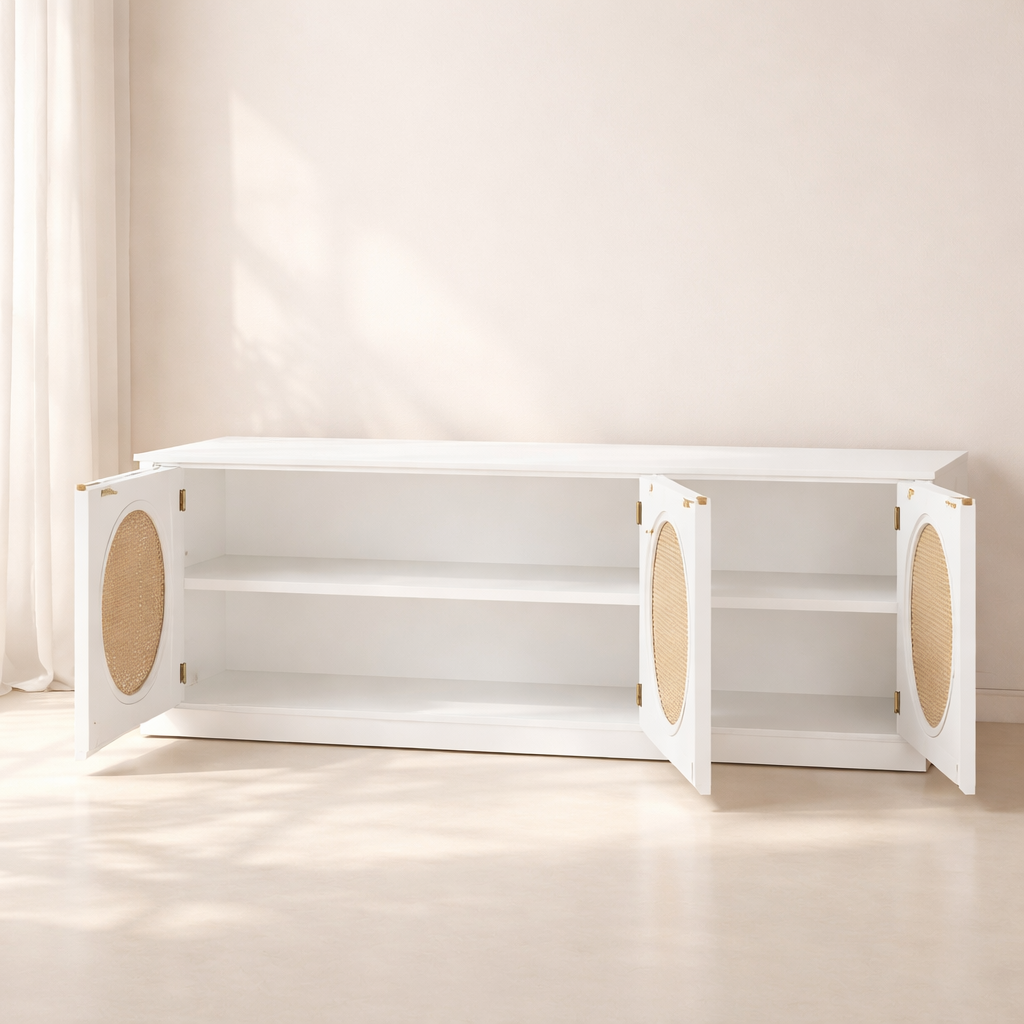 Cane Sideboard Buffet