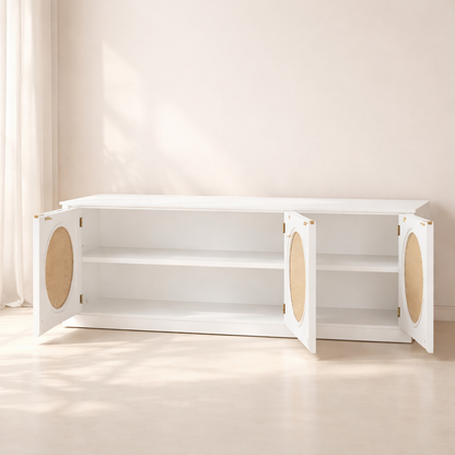 Cane Sideboard Buffet