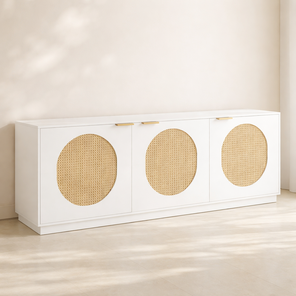 Cane Sideboard Buffet