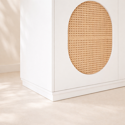 Cane Sideboard Buffet