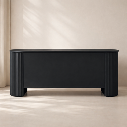 Belinda Beech Wood And Oak Veneer Sideboard | Buffet