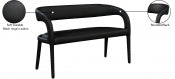 Sylvester Vegan Leather Bench