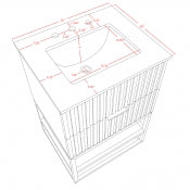 Monad 24" Bathroom Vanity
