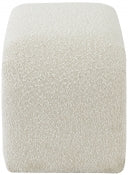 Small Niagara Boucle Fabric Bench