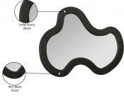 Oblique Acacia Wood Mirror