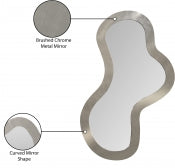 Oblique Iron Frame Mirror